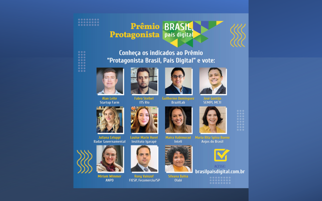 Movimento Brasil, País Digital promove a premiação “Protagonista e Embaixador Brasil, País Digital” 2021