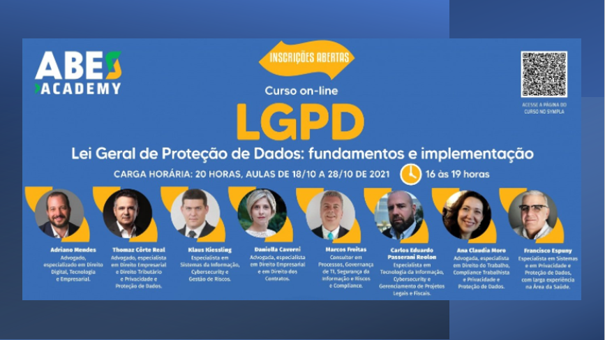 ABES lança nova turma do curso sobre Lei Geral de Proteção de Dados