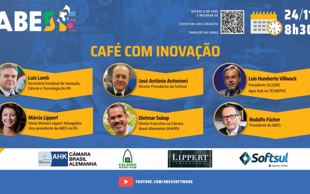 ABES convida para um CAFÉ SOBRE INOVAÇÃO com foco no Rio Grande do Sul