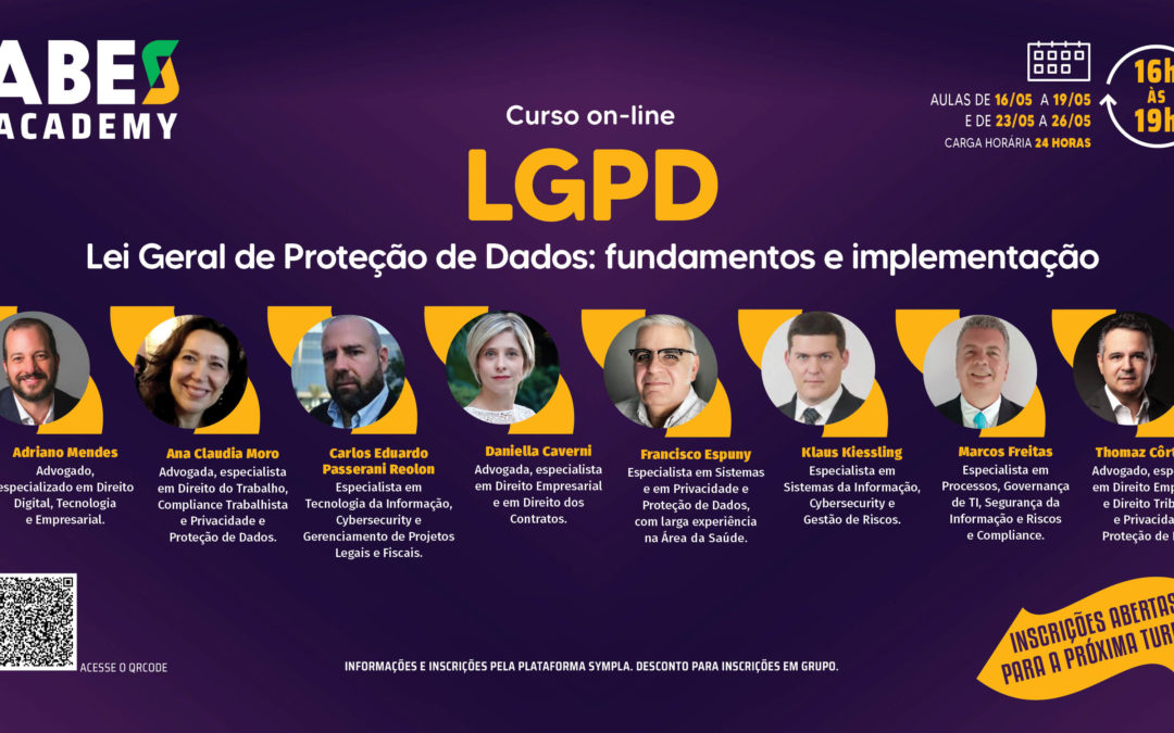 ABES Academy promove curso on-line sobre LGPD
