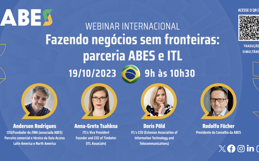 ABES anuncia parceria com o ITL em webinar agendado para 19/10
