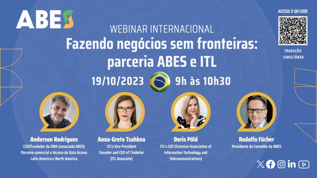 ABES anuncia parceria com o ITL em webinar agendado para 19/10