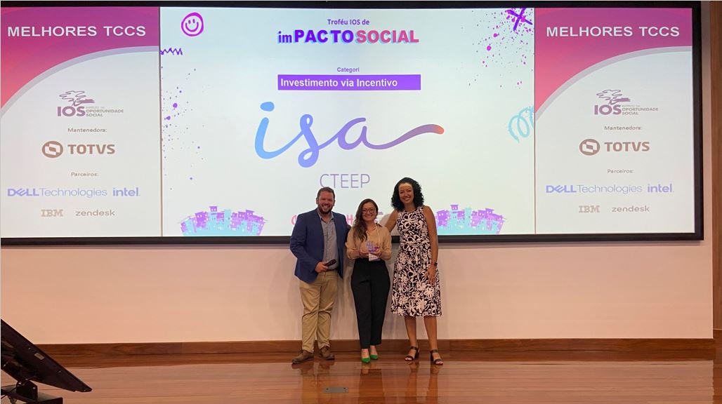 ISA CTEEP e Instituto Oportunidade Social realizam parceria para formação de jovens na Grande SP