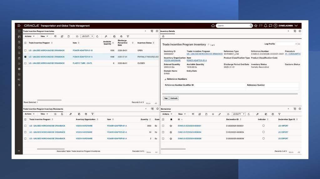 Oracle ajuda os clientes a impulsionar a eficiência nas cadeias de suprimentos globais