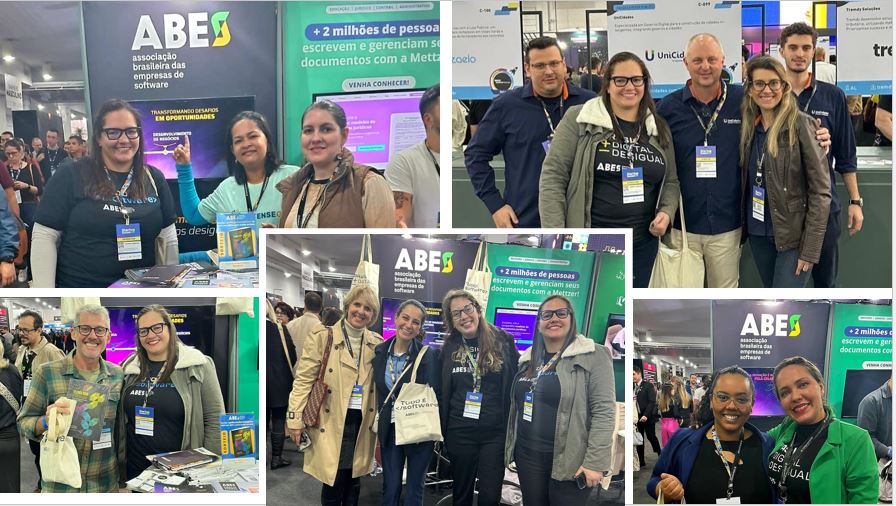 ABES marcou presença no Startup Summit 2024 para se conectar com players do ecossistema