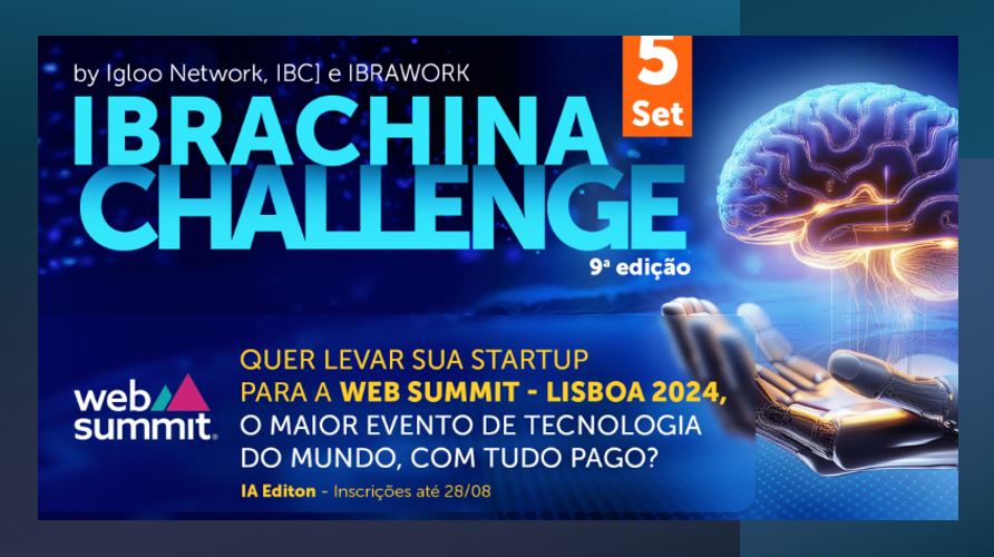 Abertas inscrições para o 9º Ibrachina Challenge