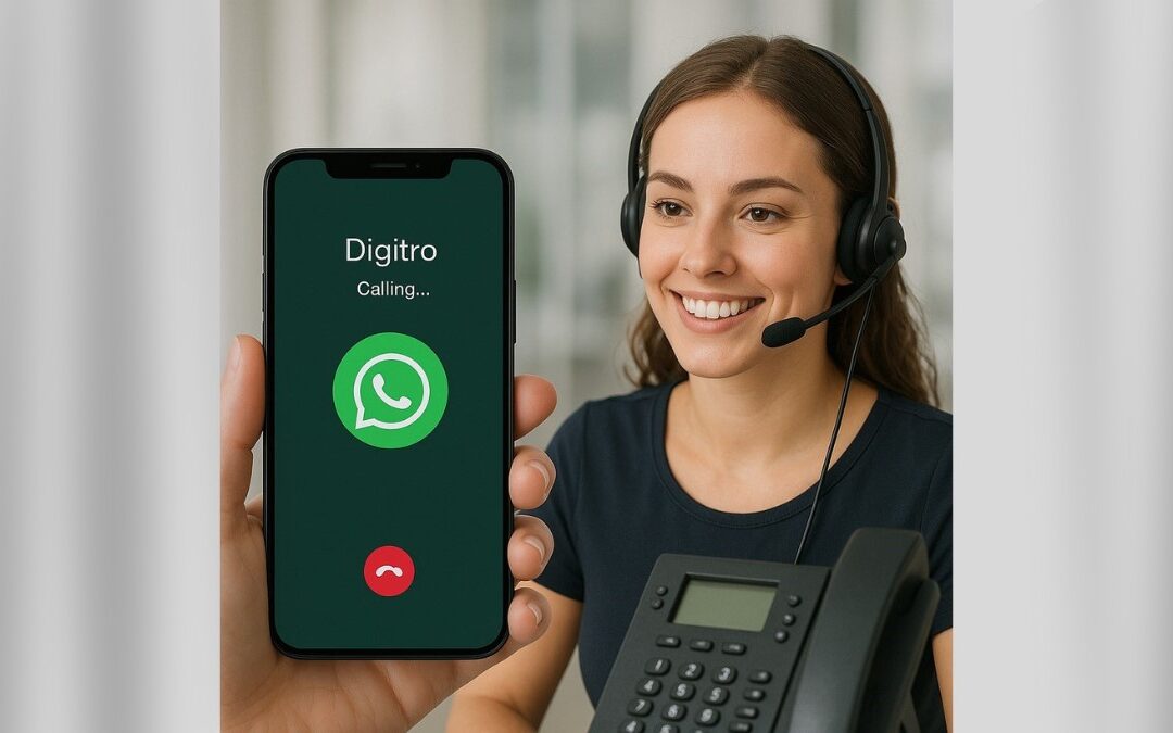 Dígitro integra chamadas de voz do WhatsApp às soluções de Contact Center e Comunicação Unificada