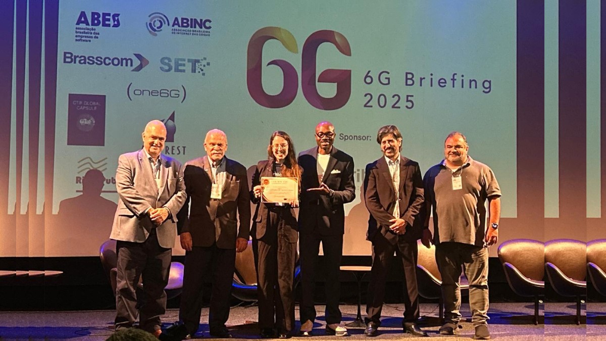 ABES é homenageada no 6G Briefing 2025 por sua contribuição à inovação tecnológica