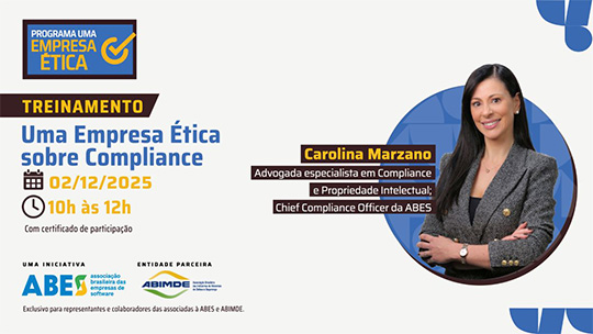 Treinamento Uma Empresa Ética sobre Compliance - 02/12/2025 - das 10h às 12h