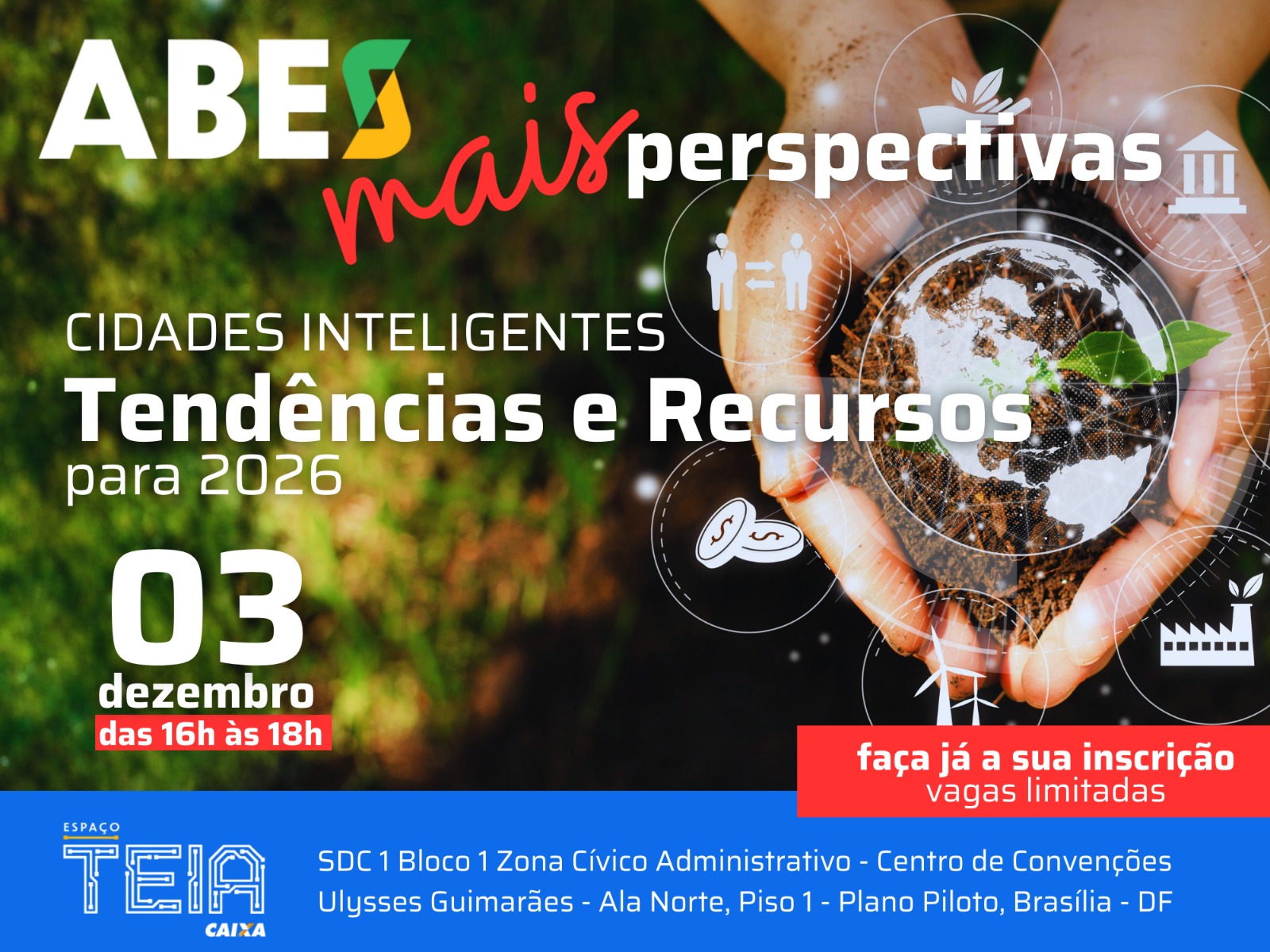 ABES e Caixa firmam parceria e promovem evento para impulsionar Cidades Inteligentes em 2026