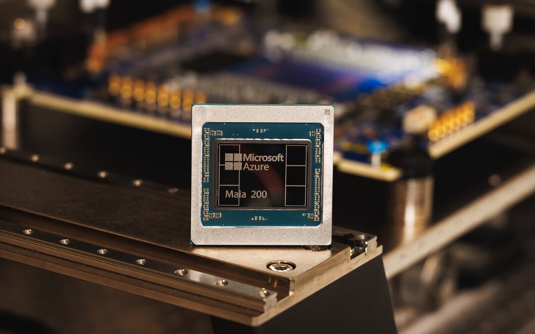 Microsoft lança Maia 200: chip quer ser o novo padrão em inferência de IA
