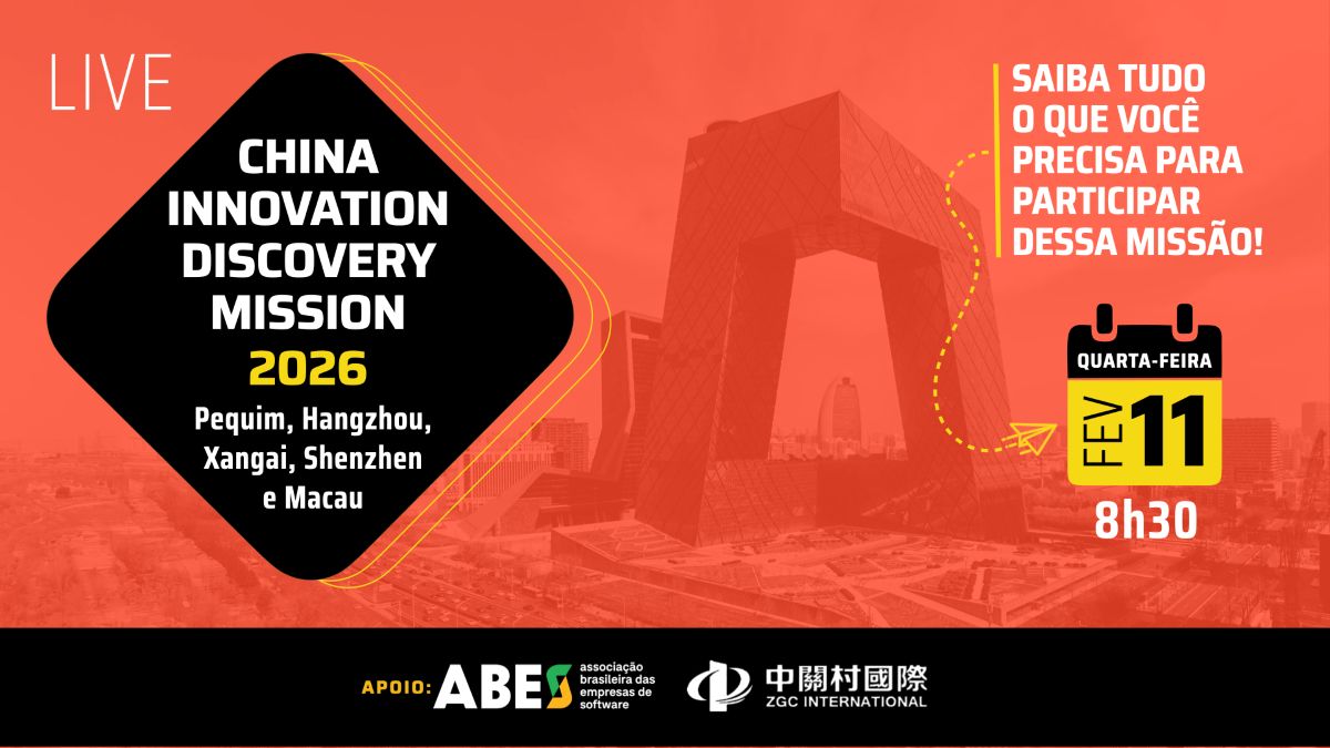 ABES e ZGC apresentam detalhes da missão exclusiva à China em live aberta ao público