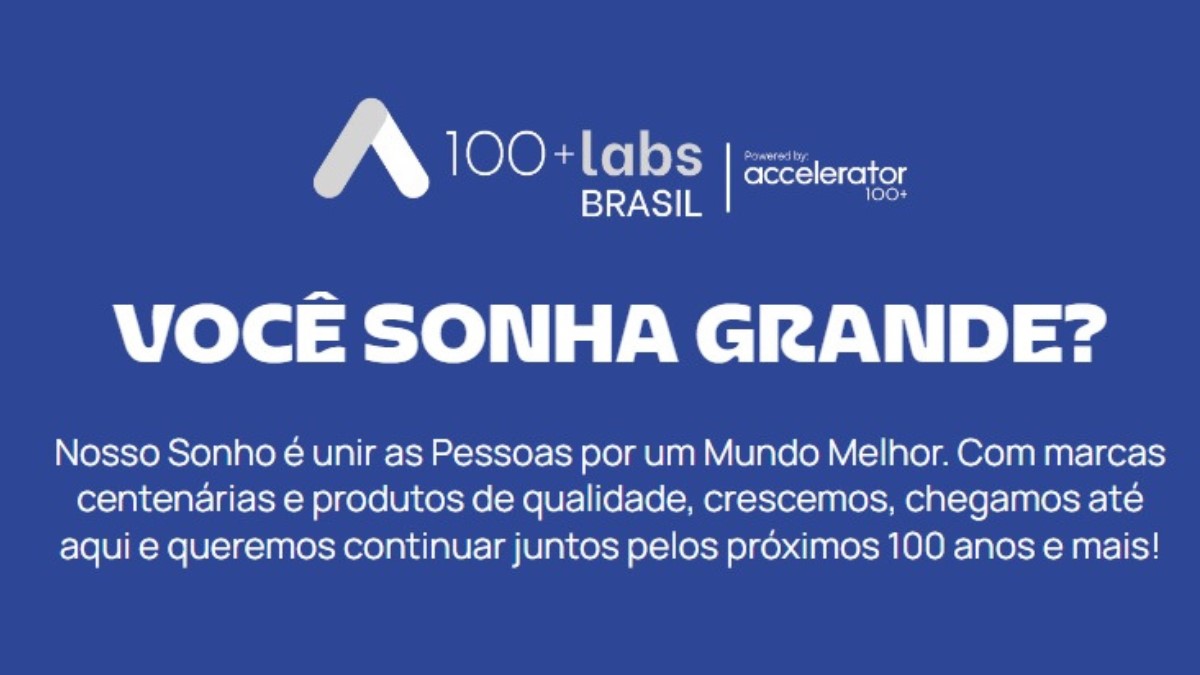 Ambev e PepsiCo abrem inscrições para a 7ª edição do 100+ Labs Brasil