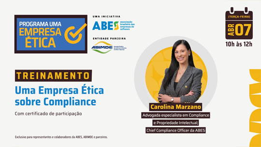 Treinamento Uma Empresa Ética sobre Compliance