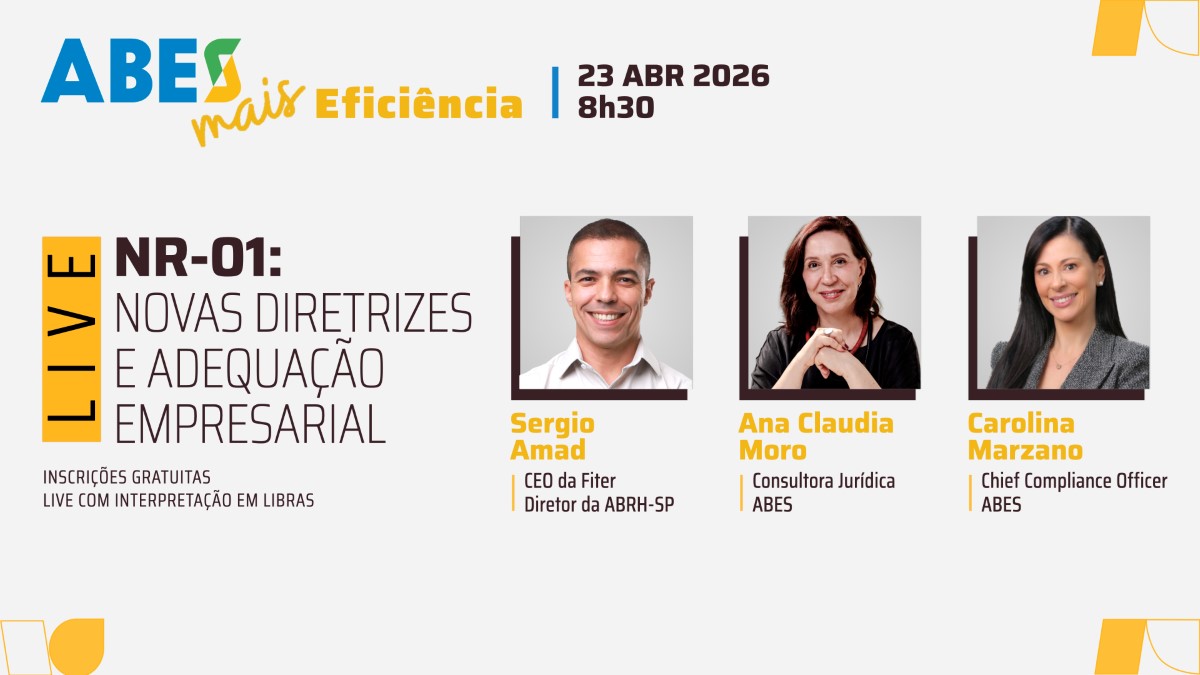 Adequação à NR-01: ABES debate o novo cenário da segurança do trabalho e riscos psicossociais